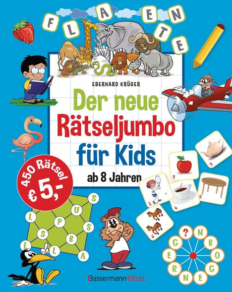 Eberhard Krüger: Der neue Rätseljumbo für Kids, Buch