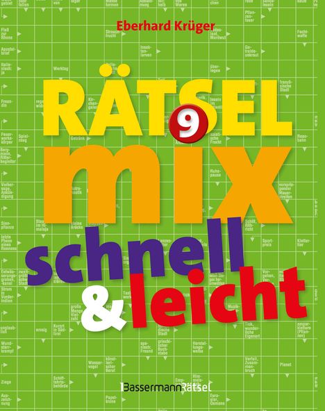 Eberhard Krüger: Der große Rätselmix - schnell und leicht 9, Buch