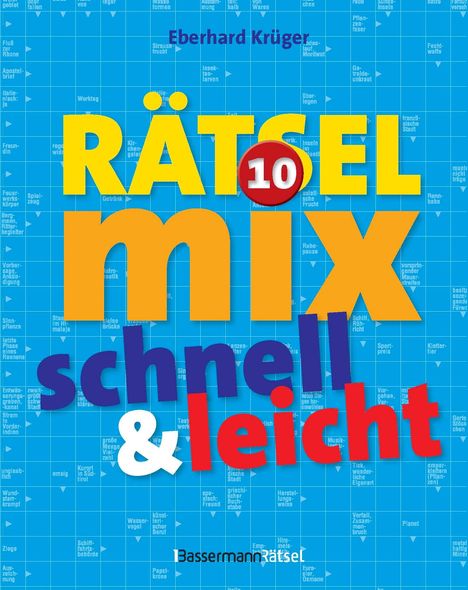 Eberhard Krüger: Der große Rätselmix - schnell und leicht 10, Buch