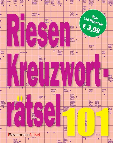 Eberhard Krüger: Riesen-Kreuzworträtsel 101 (5 Exemplare à 3,99 EUR), Buch