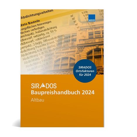 SIRADOS Baupreishandbuch Altbau 2024, Buch