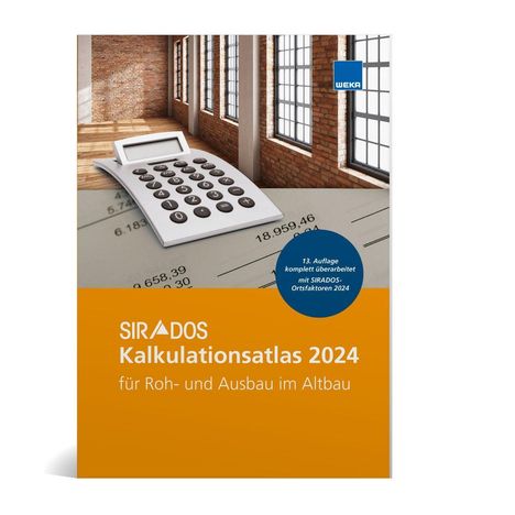 SIRADOS Kalkulationsatlas Altbau 2024, Buch