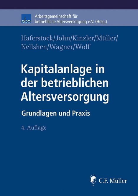 Bernd Haferstock: Kapitalanlage in der betrieblichen Altersversorgung, Buch
