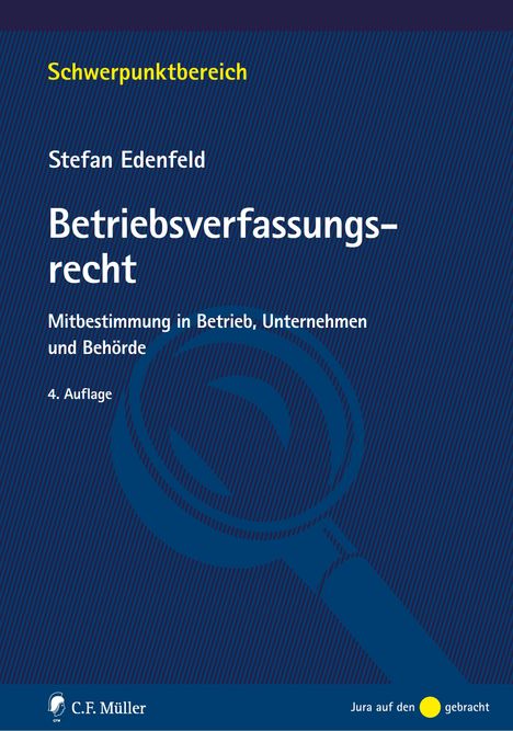 Stefan Edenfeld: Betriebsverfassungsrecht, Buch