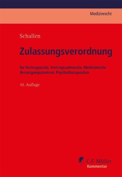 Zulassungsverordnung, Buch