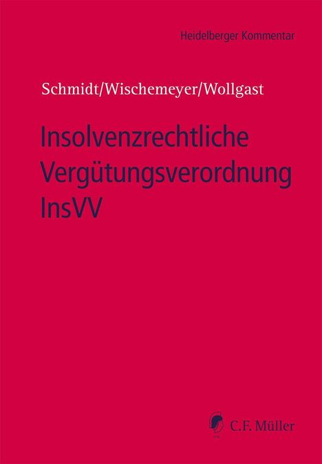 Insolvenzrechtliche Vergütungsverordnung InsVV, Buch