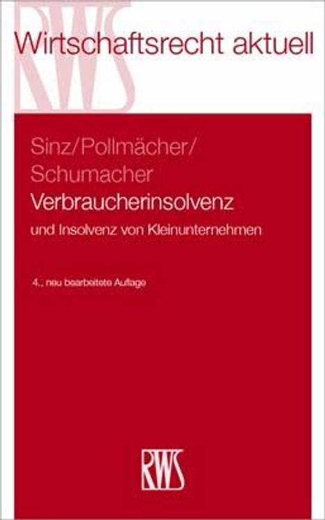 Ralf Sinz: Verbraucherinsolvenz, Buch