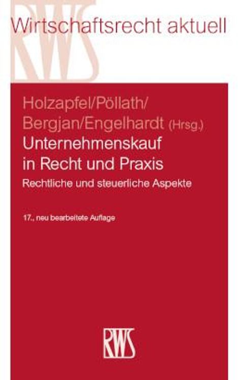 Unternehmenskauf in Recht und Praxis, Buch