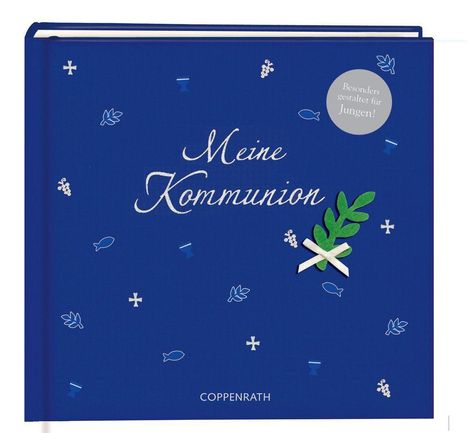 Meine Kommunion Festlich (blau), Buch