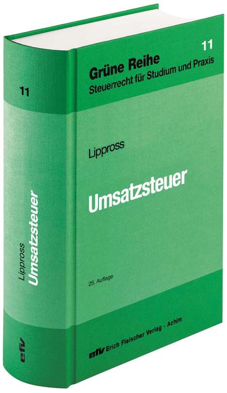 Otto-Gerd Lippross: Umsatzsteuer, Buch