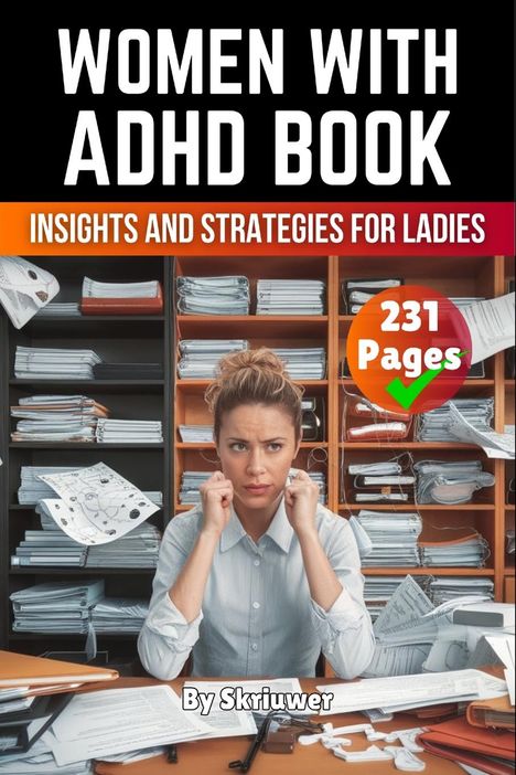 Skriuwer. com: Women With ADHD Book, Buch