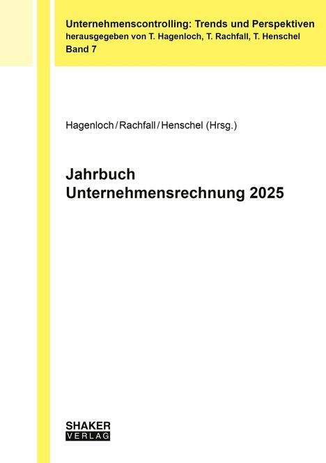 Jahrbuch Unternehmensrechnung 2025, Buch