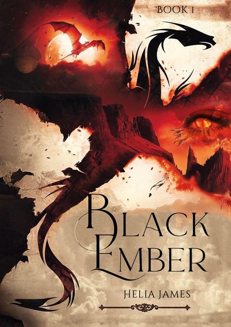 Helia James: Black Ember, Buch
