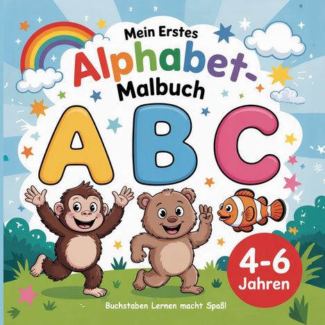 Homayoun Hormozan: Mein erstes Alphabet-Malbuch, Buch