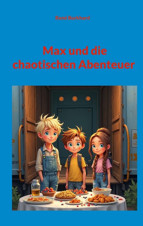 René Burkhard: Max und die chaotischen Abenteuer, Buch