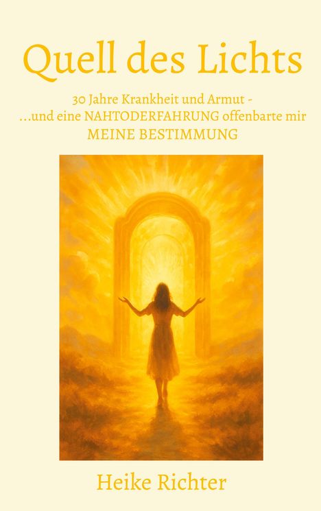 Heike Richter: Quell des Lichts, Buch