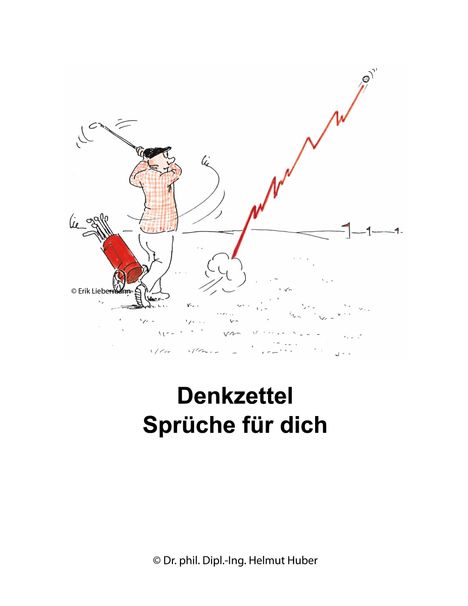 Helmut Huber: Sprüche für dich, Buch