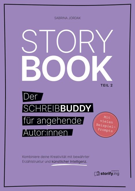 Sabrina Jordak: Storybook (Teil 2), Buch