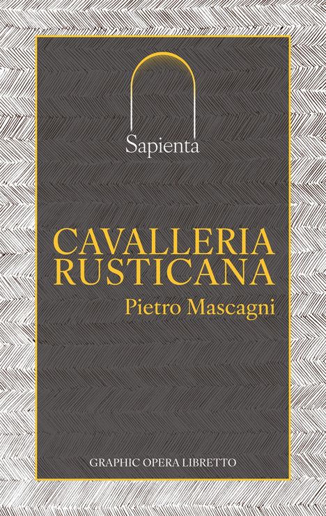 Cavalleria rusticana, Buch