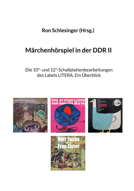 Märchenhörspiel in der DDR II, Buch