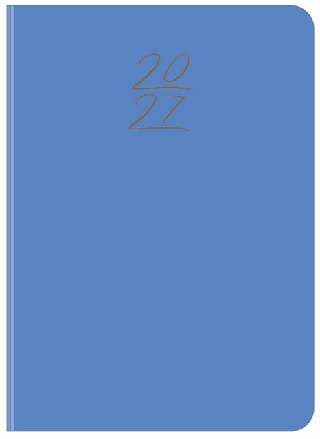 "2027" steht in der Mitte. Der Hintergrund ist komplett blau.