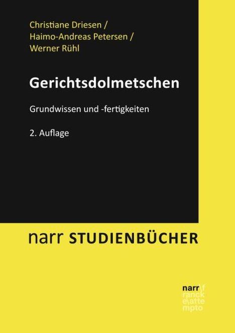 Christiane Driesen: Gerichtsdolmetschen, Buch