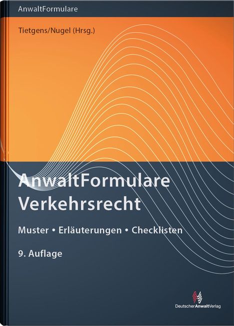 AnwaltFormulare Verkehrsrecht, Buch