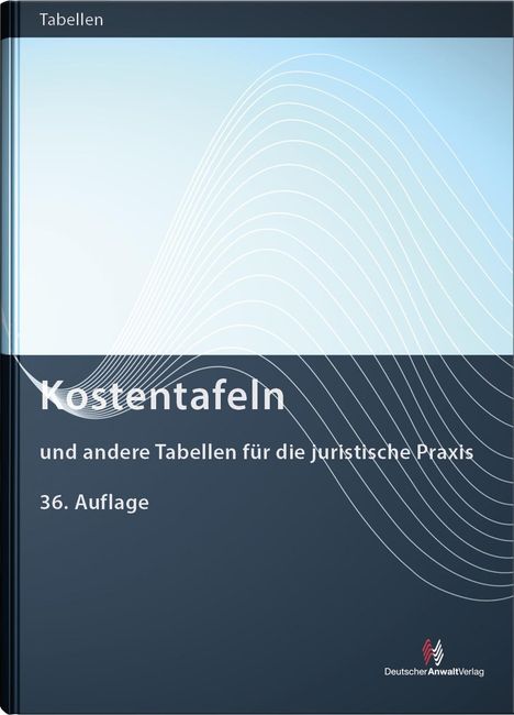 Kostentafeln, Buch