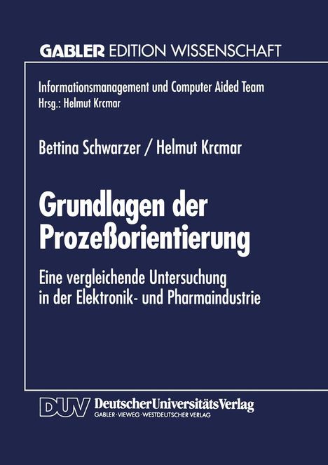 Bettina Schwarzer: Grundlagen der Prozeßorientierung, Buch