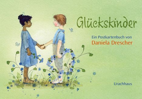 Daniela Drescher: Postkartenbuch 'Glückskinder', Buch