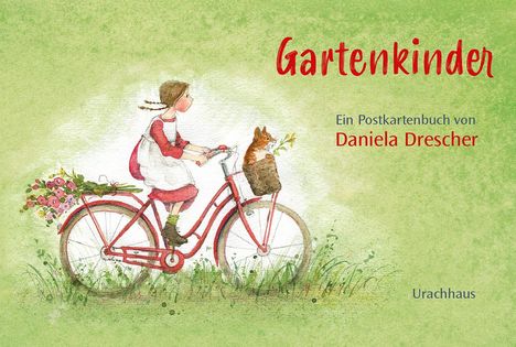 Daniela Drescher: Postkartenbuch 'Gartenkinder', Buch