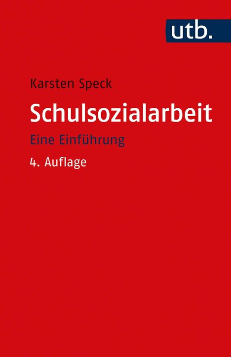 Karsten Speck: Speck, K: Schulsozialarbeit, Buch