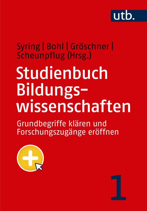 Studienbuch Bildungswissenschaften 1, Buch