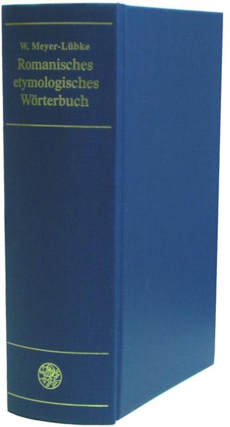 Wilhelm Meyer-Lübke: Romanisches etymologisches Wörterbuch, Buch