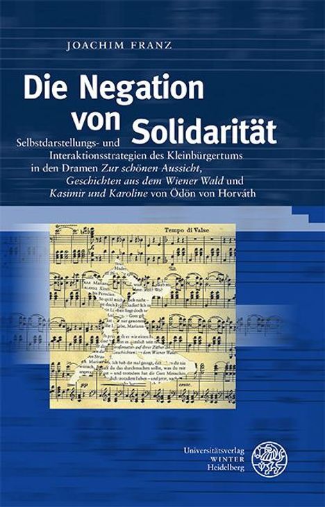 Joachim Franz: Die Negation von Solidarität, Buch