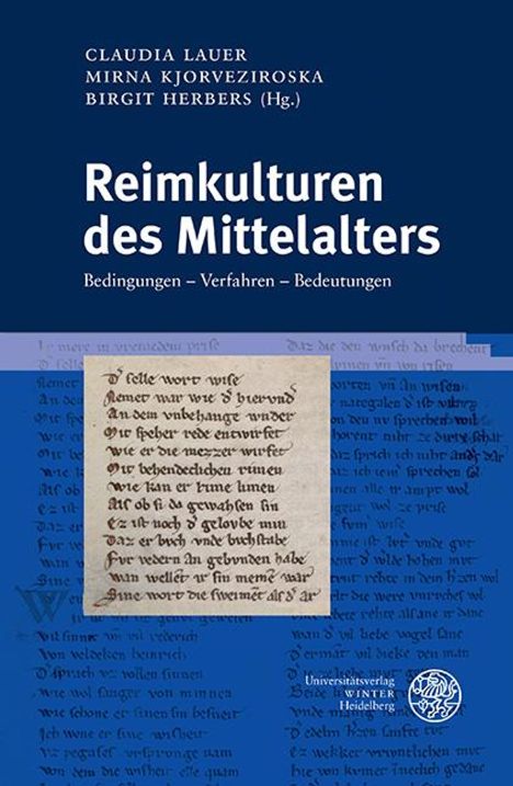 Reimkulturen des Mittelalters, Buch