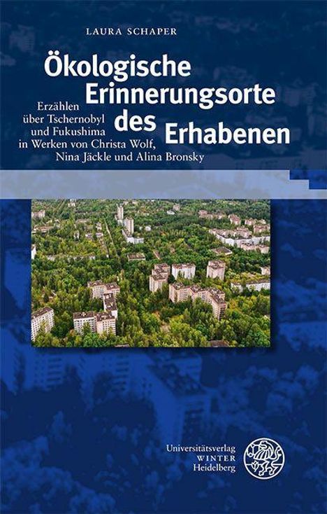 Laura Schaper: Ökologische Erinnerungsorte des Erhabenen, Buch