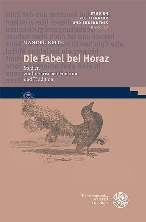 Manuel Reith: Die Fabel bei Horaz, Buch