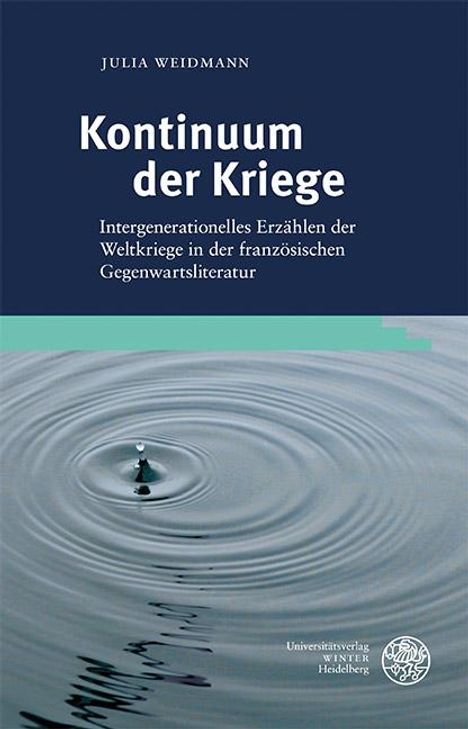 Julia Weidmann: Kontinuum der Kriege, Buch