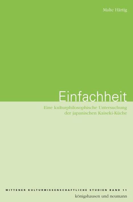 Malte Härtig: Einfachheit, Buch