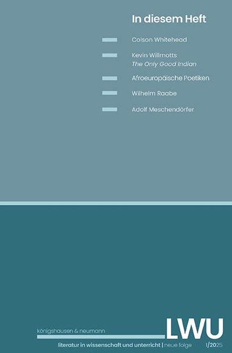 LWU Literatur in Wissenschaft und Unterricht, Buch