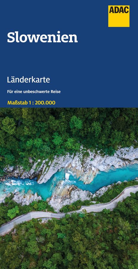 ADAC Länderkarte Slowenien 1:200.000, Karten