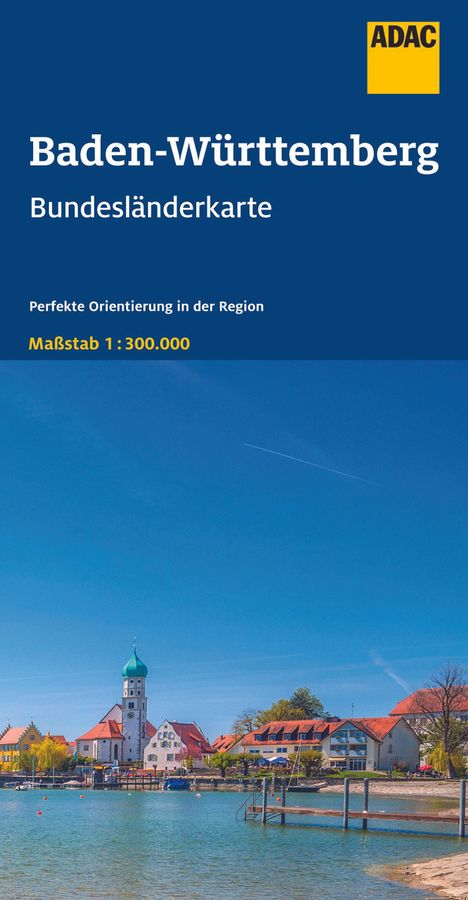 ADAC BundesländerKarte Deutschland Blatt 11 Baden-Württemberg 1:300 000, Karten