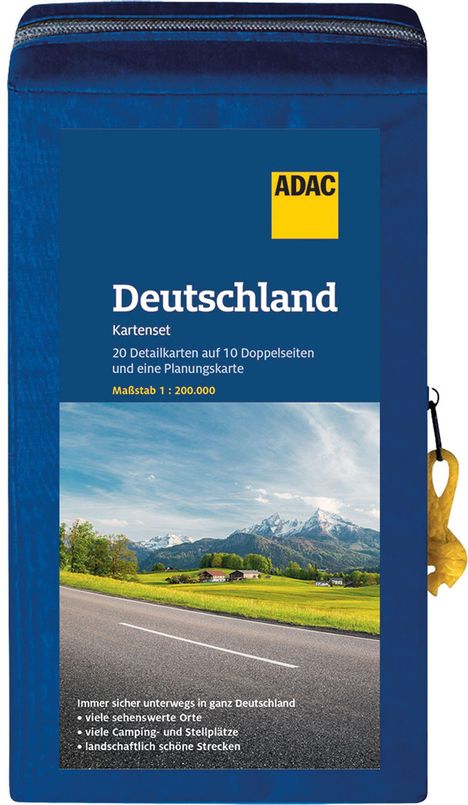 ADAC Kartenset Deutschland, Karten