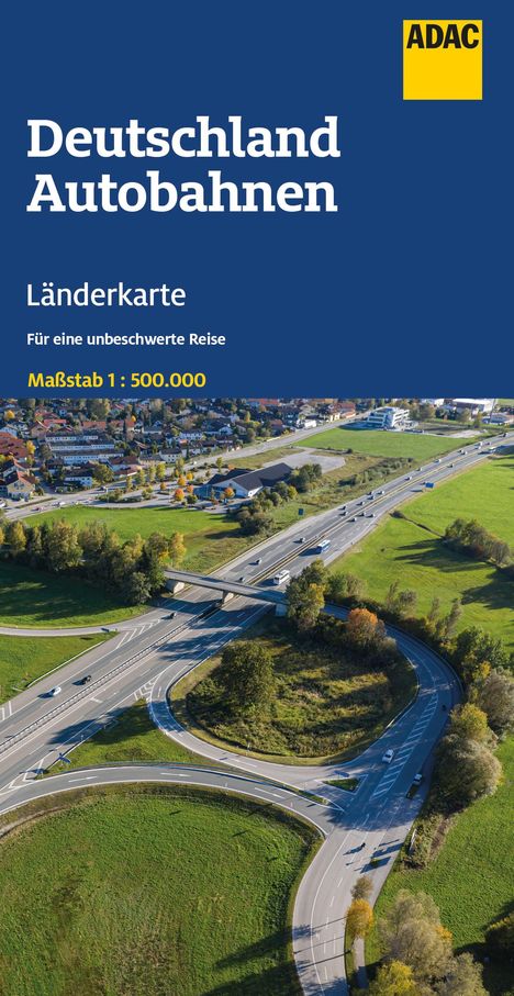 ADAC Länderkarte Deutschland Autobahnen 1:500.000, Karten