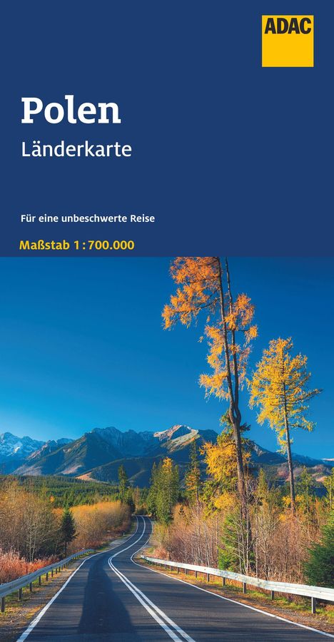 ADAC Länderkarte Polen 1:700.000, Karten