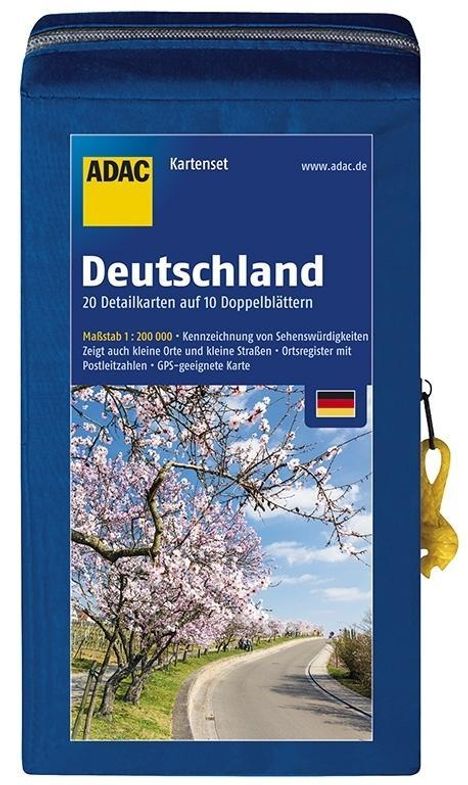 ADAC StraßenKarten Kartenset Deutschland 2018/2019 1:200.000, Diverse