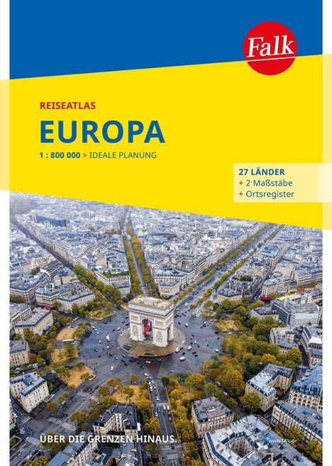 Falk Reiseatlas Europa 1:800.000, Buch