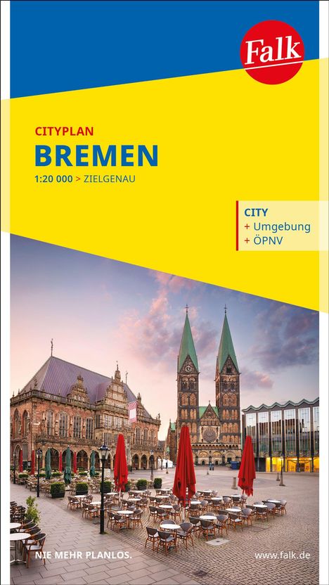 Falk Cityplan Bremen 1:20.000, Karten