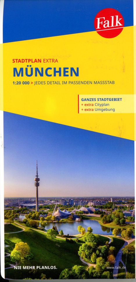 Falk Stadtplan Extra München 1:20.000, Karten